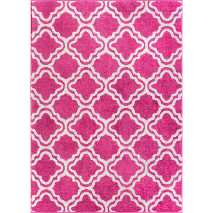 Latitude Vive StarBright Pink Area Rug & Reviews Wayfair.co.uk